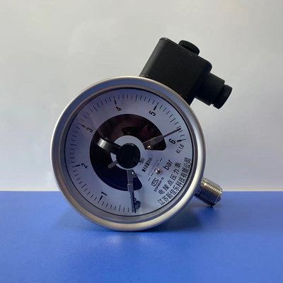 フィルター出版物YXC100のための磁気助けられた電気接触の圧力計の圧力計